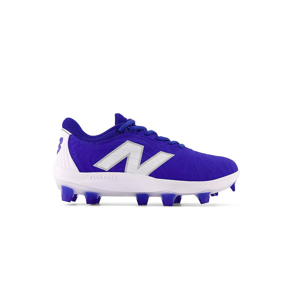 New Balance Women's FuelCell FUSE v4 Molded Fastpitch Softball Cleats - Team Royal/Optic White - SPFUSEB4 - Smash It Sports