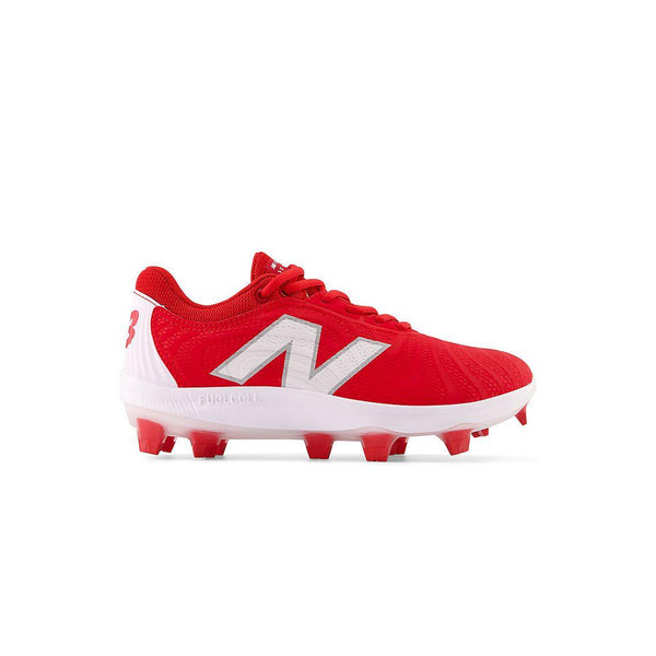 New Balance Women's FuelCell FUSE v4 Molded Fastpitch Softball Cleats - Team Red/Optic White - SPFUSER4