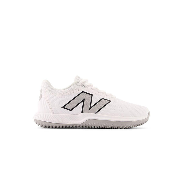New Balance Women's FuelCell FUSE v4 Turf Trainer Softball Shoes - Optic White/Raincloud - STFUSEW4 - Smash It Sports