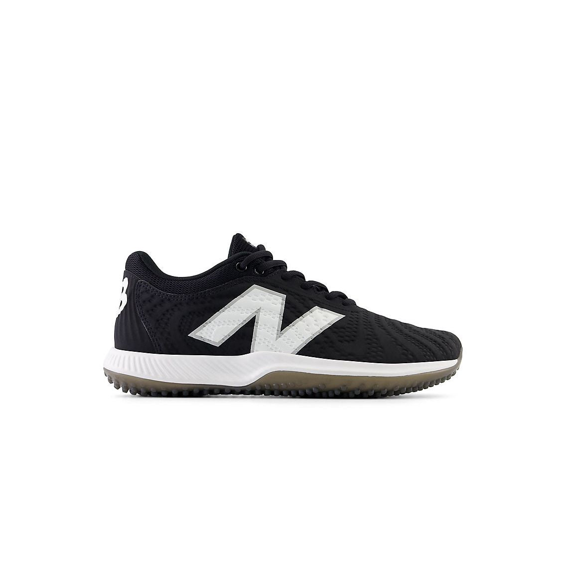 New Balance Men's FuelCell 4040 V7 Turf Baseball Shoes - Black / Optic White - T4040SK7 - Smash It Sports