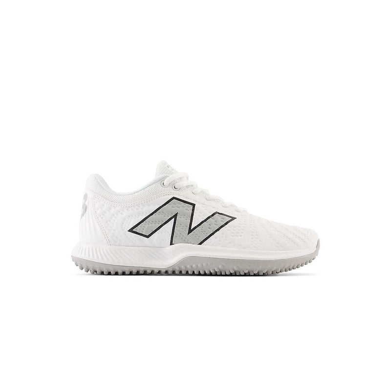 New Balance Men's FuelCell 4040 V7 Turf Baseball Shoes - Optic White / Raincloud - T4040SW7 - Smash It Sports