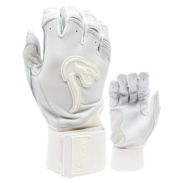 Grindstone Long Cuff Batting Glove - Whiteout - Smash It Sports