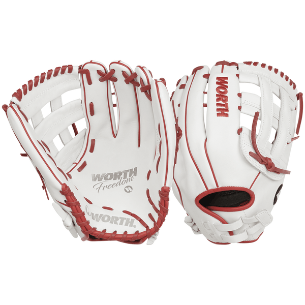 Worth Freedom Series 14" Slowpitch Fielding Glove - WWF140-6WS - Smash It Sports