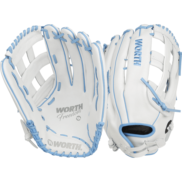 Worth Freedom Series 15" Slowpitch Fielding Glove - WWF150-6WCB - Smash It Sports