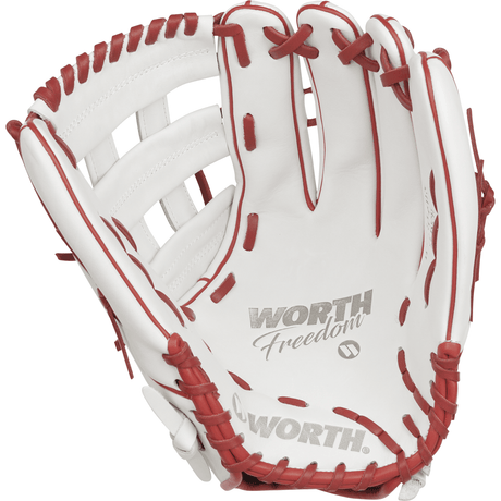 Worth Freedom Series 15" Slowpitch Fielding Glove - WWF150-6WS - Smash It Sports