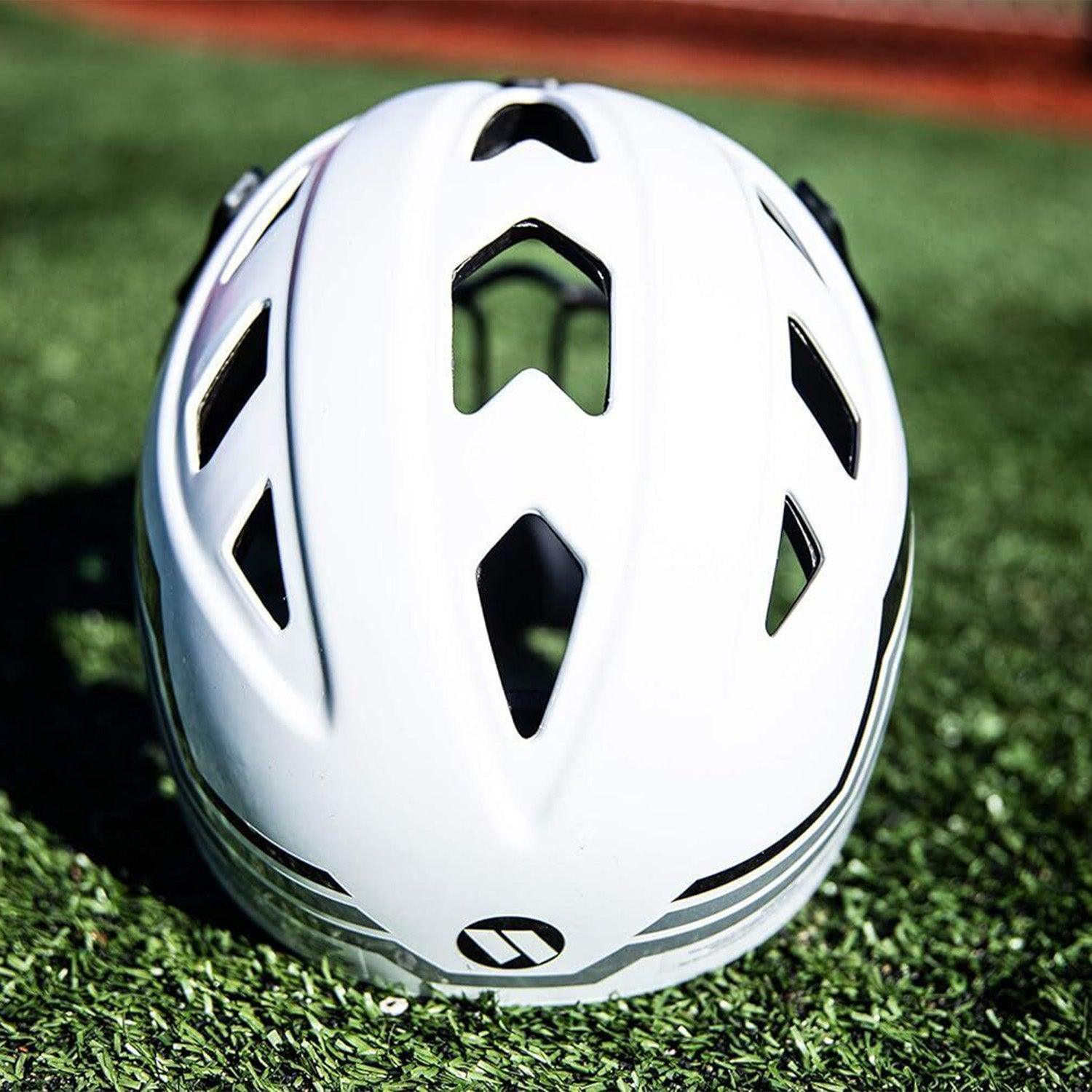 Worth Legit Slowpitch Softball Pitchers Helmet Mask - White | available ...