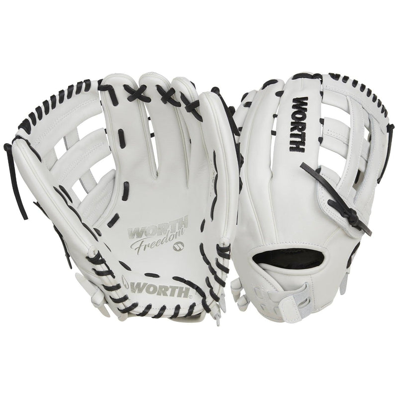 Worth Freedom Series 15" Slowpitch Fielding Glove - WWF150-6WB - Smash It Sports