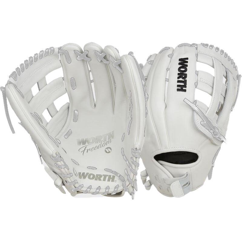 Worth Freedom Series 13" Slowpitch Fielding Glove - WWF130-6WW - Smash It Sports