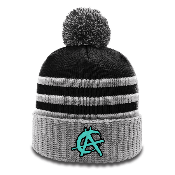 Classic Anarchy Custom Beanie with Pom - Smash It Sports